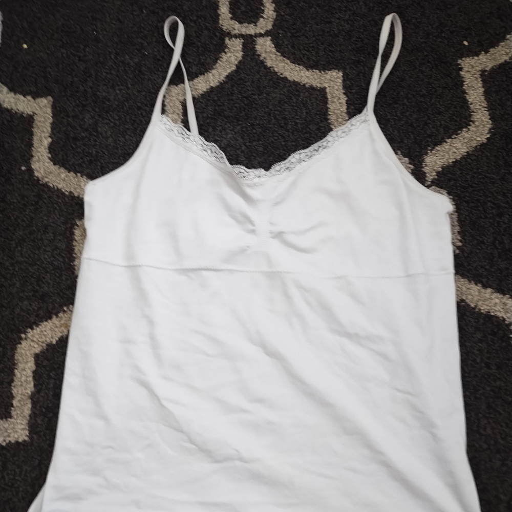 No Boundaries White Lace Cami